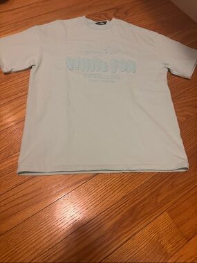 White Fox Boutique Light Mint Green Short Sleeve Tee